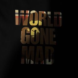 BAPE “World Gone Mad” Tee – Size L 