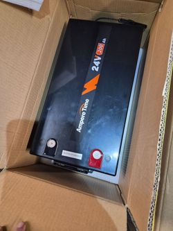 Ampere time 24v lithium 200ah battery for trolling motor
