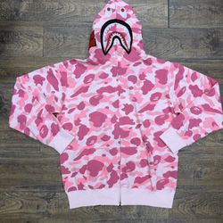 Pink Bape Hoodie