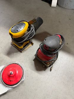 Electric sanders(2) and all kinds of sanding pads and discs