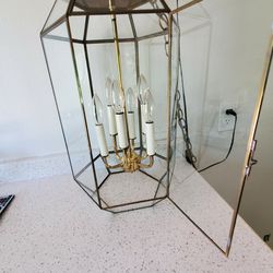 Glass  Hanging Lamp