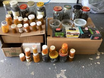 Batch of NEW Old Stock Nails, Screws, Metal Wall Anchors / Molly Bolts, Hardware Washers UNUSED