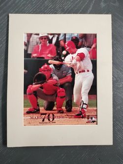 Mark McGwire 70 Home run Record Photo 