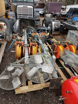 Air hose reels