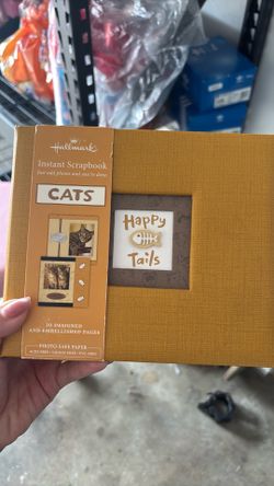 Hallmark CATS scrapbook