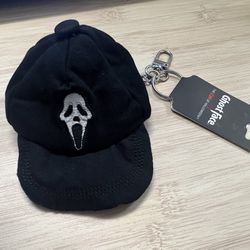 Ghost Face Cap Keychain