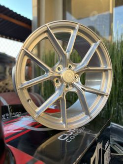 19” Curva Wheels 5x112 Machine Clear Coat Finish