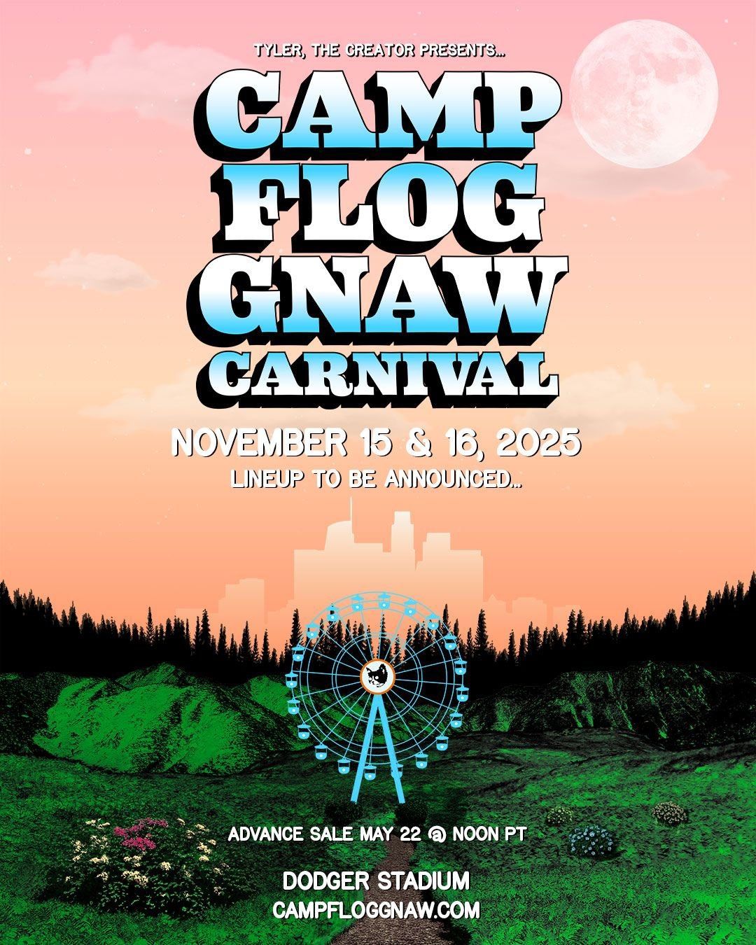 Camp Flog Gnaw 2025 GA 1 TICKET 2 day