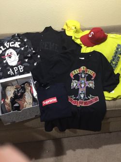 Supreme fog bape palace Nike adidas Jordan vintage tommy polo guess