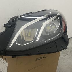 2017-2020 W213 E-CLASS E350 MERCEDES BENZ LEFT DRIVER SIDE HEADLIGHT FULL LED NON ADAPTIVE OEM IN EXCELLENT CONDITION 