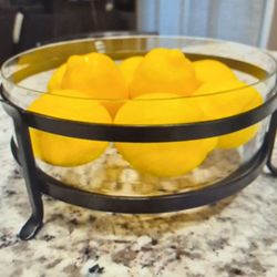 Modern Glass Centerpiece Bowl