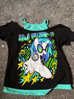 My Little Pony DJ Pon-3 Girls Graphic Top