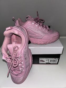 Pink sneakers
