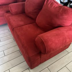 Set Of Sofas And 2 Ends Table