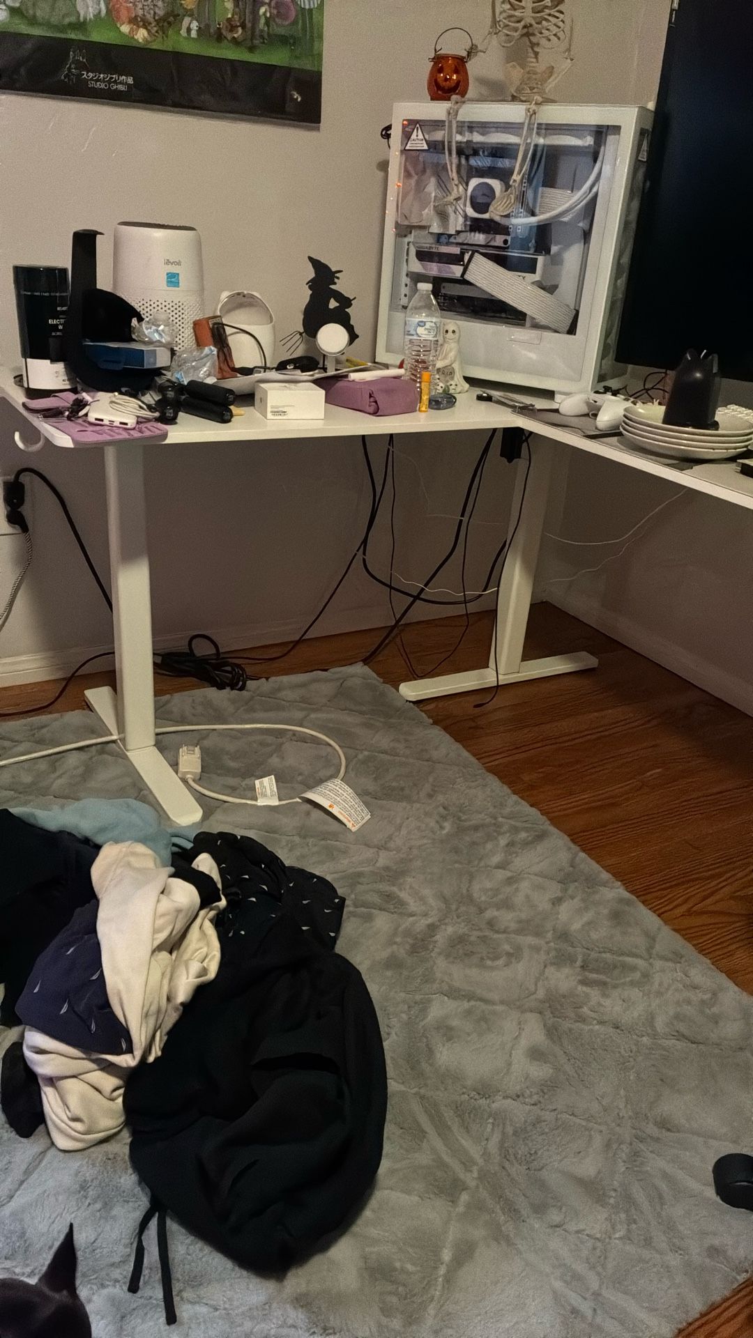Computer Standing Desk White