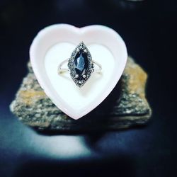 .925 Mexican Silver Ring  Size 9 1/2