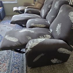3 Seater Recliner Sofa 