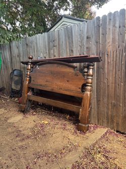 Queen size bed frame