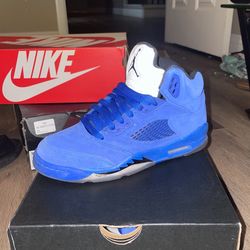 blue suede 5s
