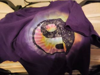 Rainbow  tile dye  x large  purple