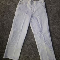 Nike White Carpenter Pants 