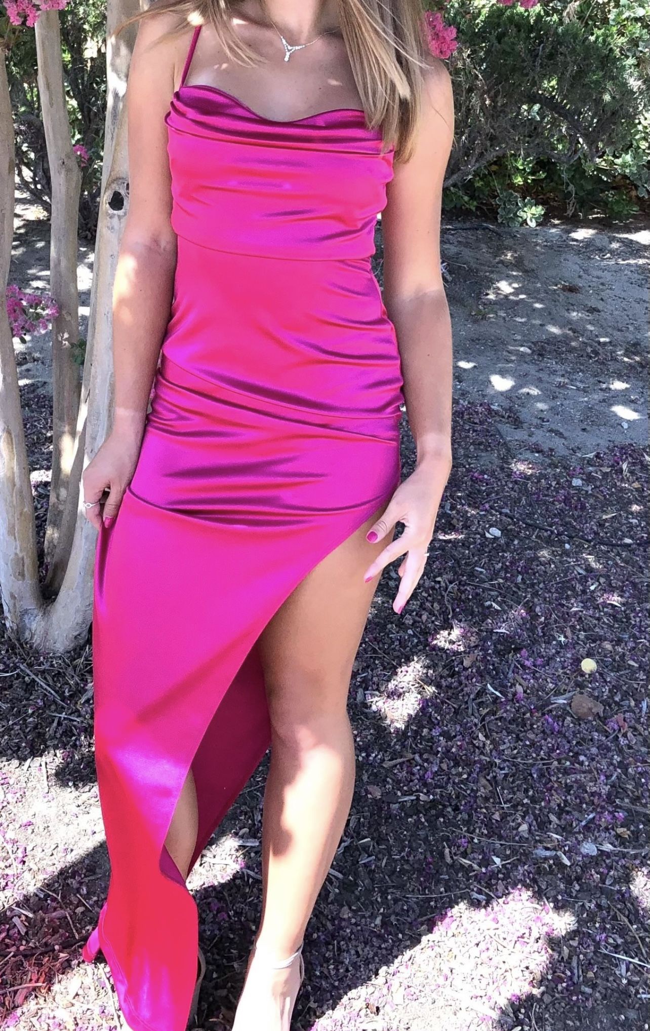 Windsor Fuchsia/Pink Dress Small