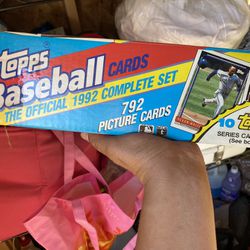 Topps Baseball Cards 1991 & 1992 Sets