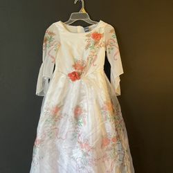 Disney Beauty and the Beast Rare Wedding Dress Size 8/10