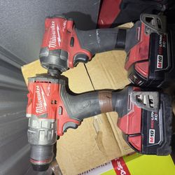 Milwaukee Impact Driver And Drill