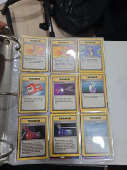 Pokemon Trainer Cards