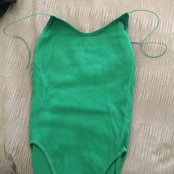 Green Body Suit - Urban Outfitters $10