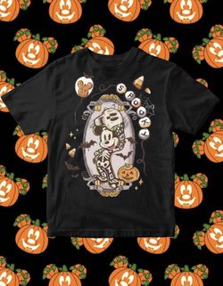 Mickey Skeleton Spooky T-Shirt 