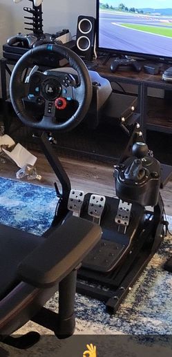 Logitech G29 Racing Wheel +shifter WITH Frame Mount
