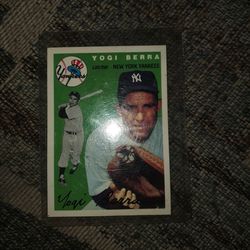 Yogi Berra Topps 1954 Baseball Card