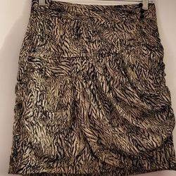 Leifsdottir Silk Black /White Skirt - 2/4