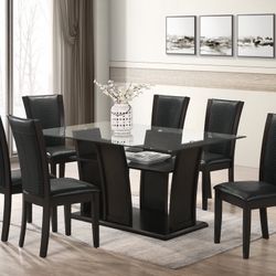 Florida Black Dining 7pc ❤️🫣❤️🫣