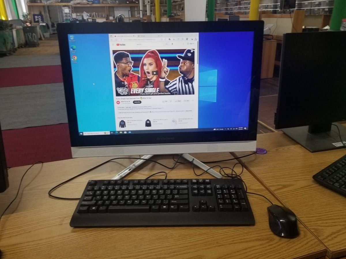 LENOVO ALL IN ONE DESKTOP 27 INCH ( SHOP5)