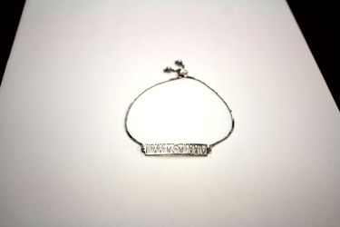Roman Numeral Bar Bracelet