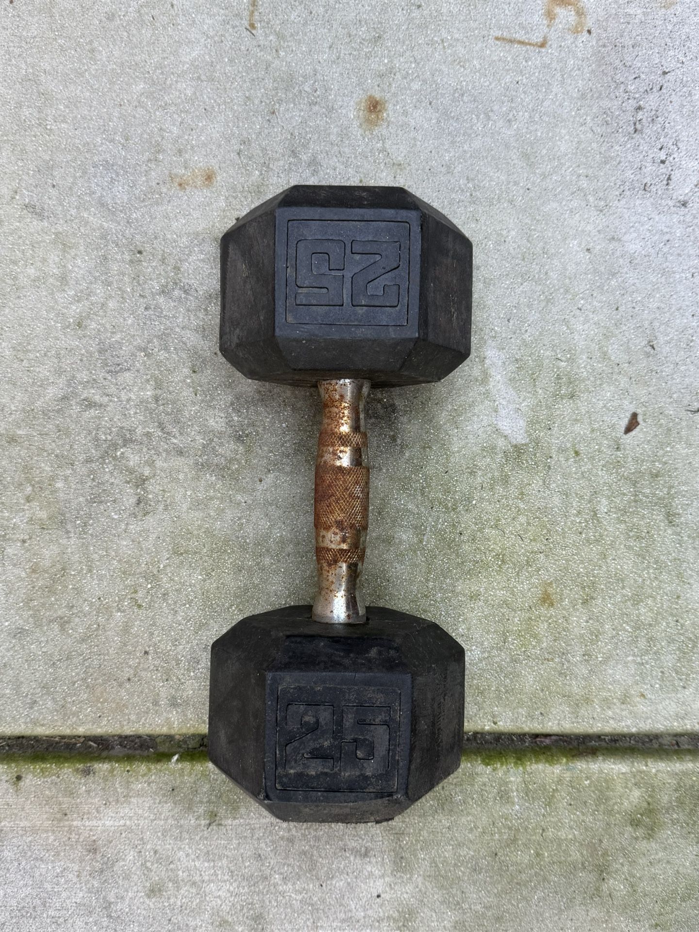 Single 25LB Dumbbell