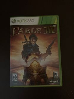 Fable 3 Xbox 360