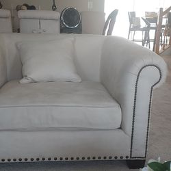 Restoration Hardware Chair & Half