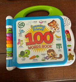 Leap Frog learning word book