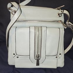 Multi Compartment Lime Purse 