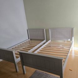 2 Twin Size Bed Frame 