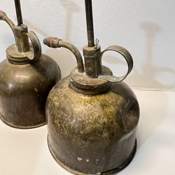 VINTAGE | petite brass water mister | indoor and outdoor gardening | brass atomi