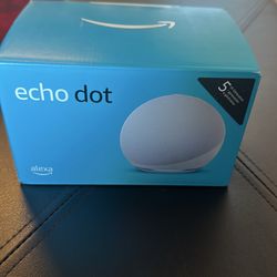 Alexa echo dot 5th generation brand new