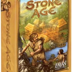 Stone Age Board Game - Engaging Worker Placement Strategy for Civilization Building! Fun Family Game for Kids and Adults, Ages 10+, 2-4 Players, 60-90
