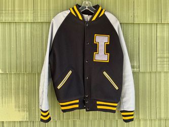 Letterman jacket.