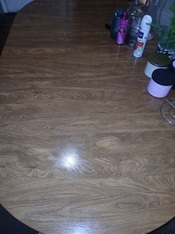 Brown table