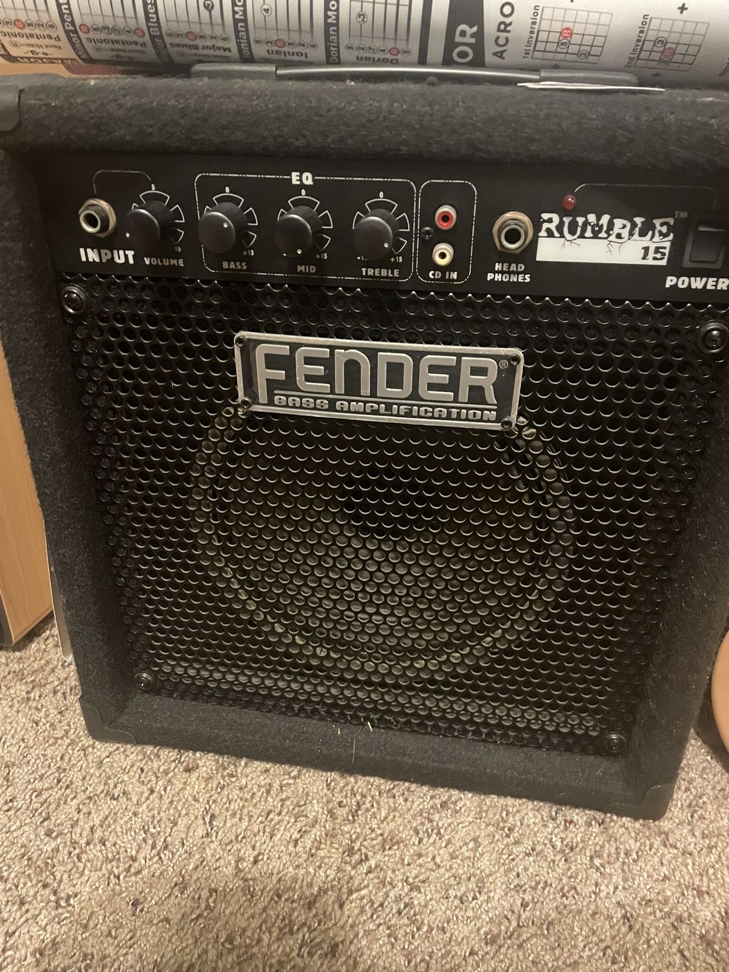 Fender Rumble 15 Bass Guitar Amp